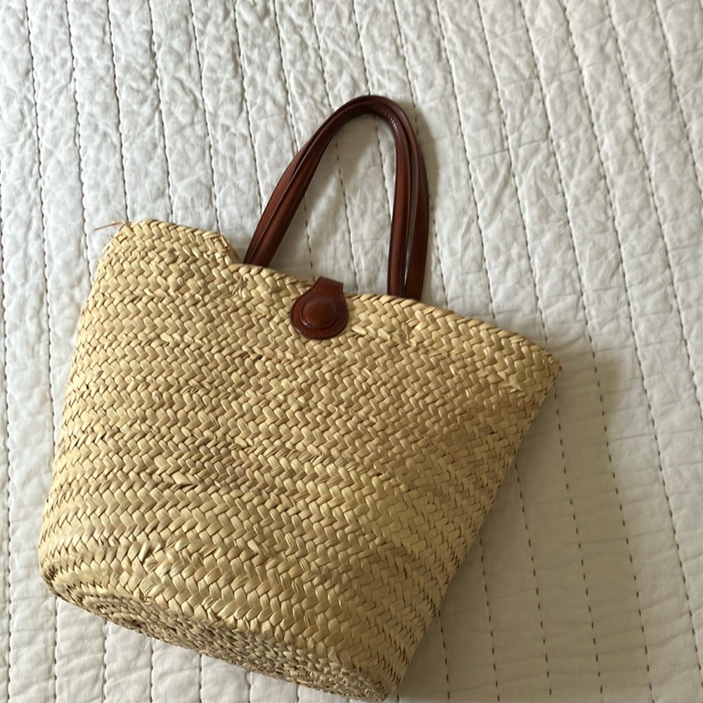 Rouje Maxou Straw Bag